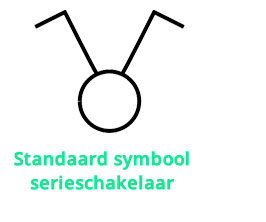 serieschakelaar symbool